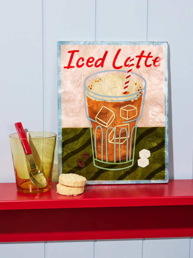 Barista Iced Latte Tile