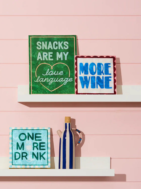 Snacks Love Language Tile