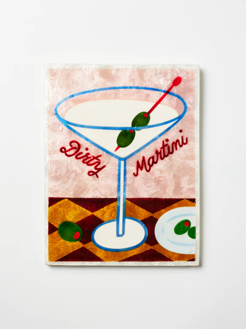 Happy Hour Dirty Martini Tile