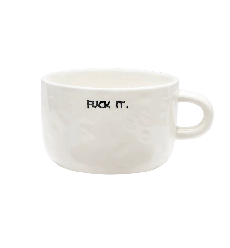 Fuck It A&N Cappuccino Mug