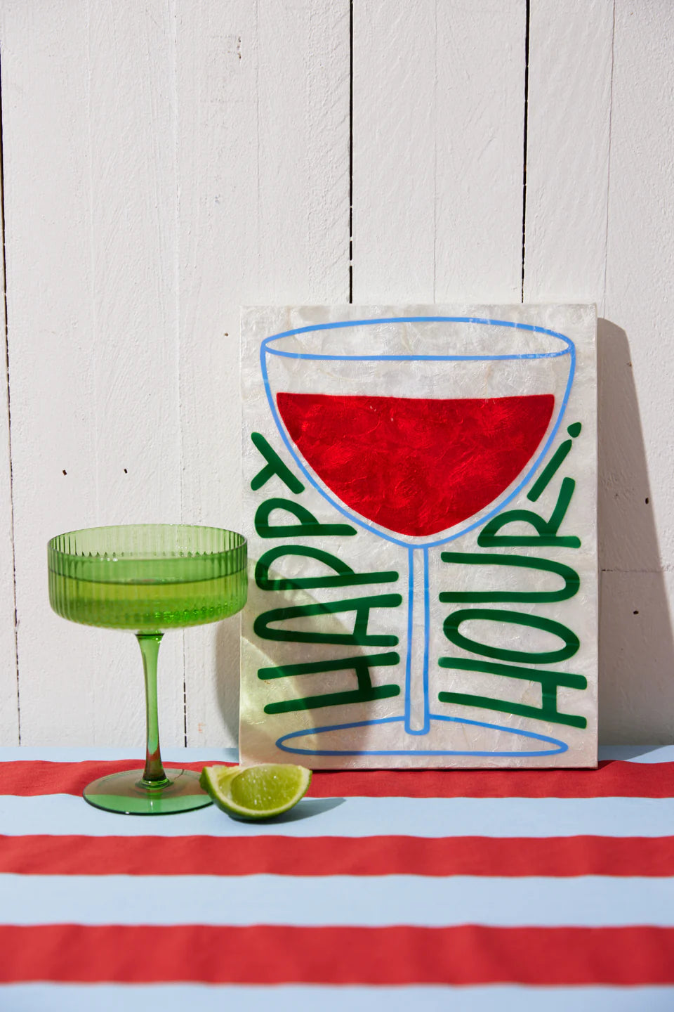 Happy Hour Capiz Shell Wall Tile