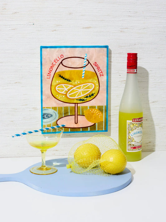 Limoncello Spritz Capiz- Shell Hanging Wall Tile