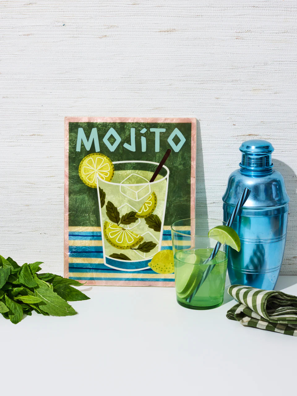 Mojito rectangle hanging wall tile