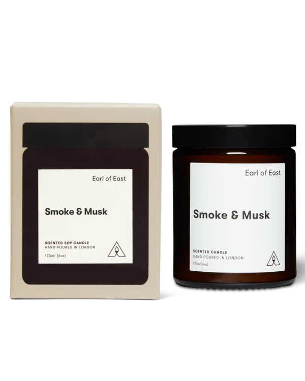 Smoke & Musk candle by Earl of East