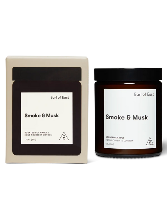 Smoke & Musk candle by Earl of East